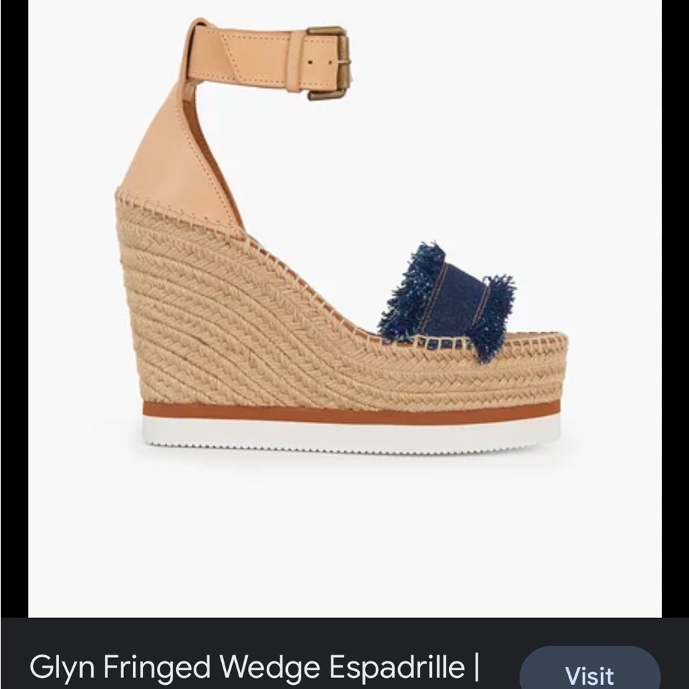See By Chloe fringed espadrille